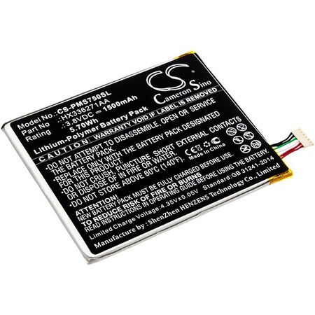Bsc Preferred Prestigio PSP7505 DUO PSP7505DUO Mobile Phone Replacement Battery CS-PMS750SL